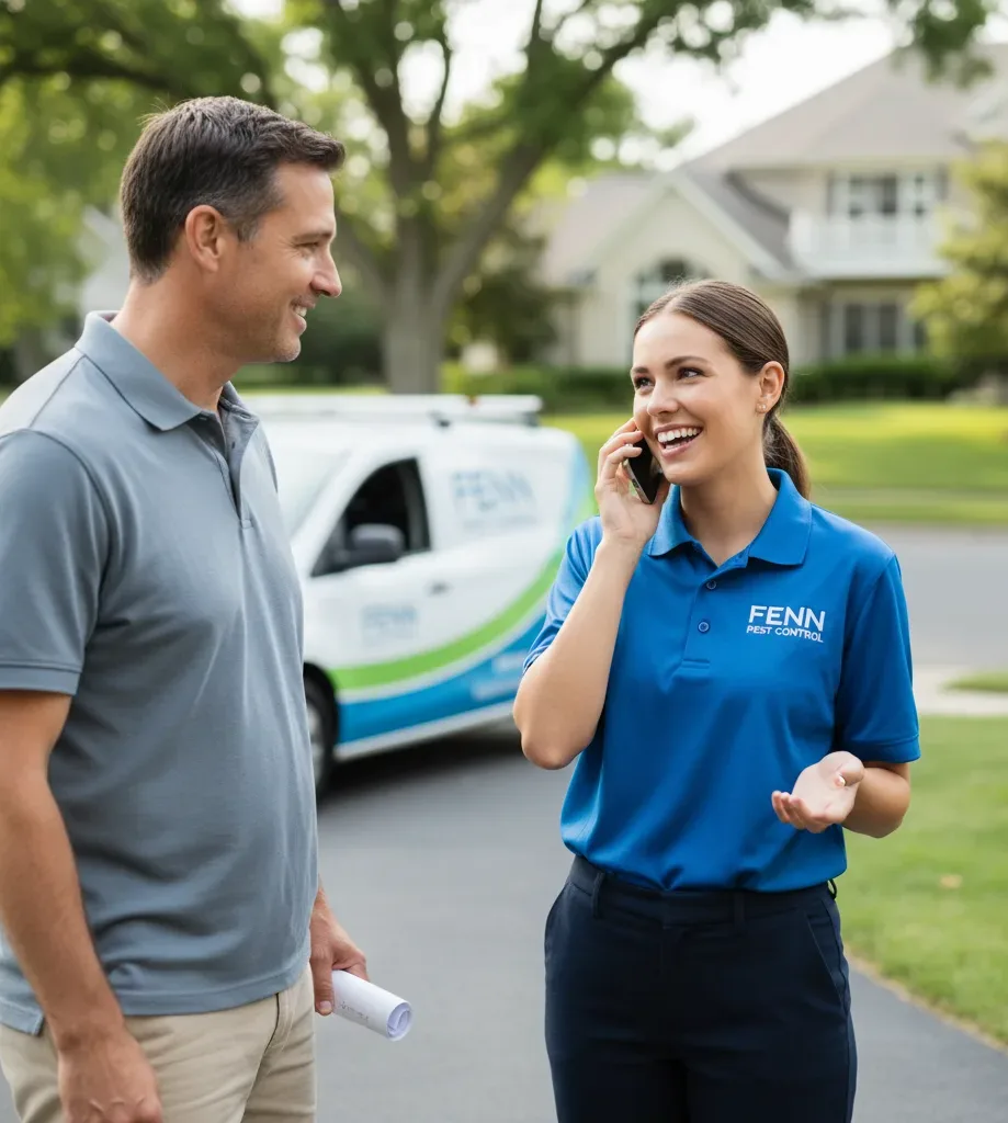 Fenn Pest Control customer support in West Suffield